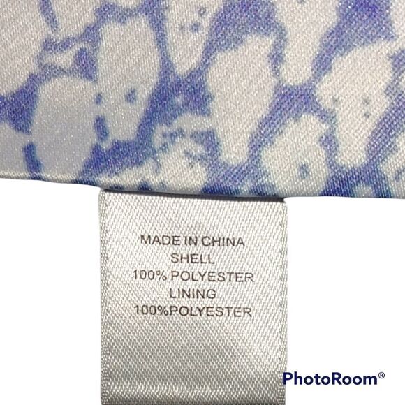 CeCe by Cynthia Steffe violet snakeskin print sleeveless crewneck classic dress - Picture 8 of 8